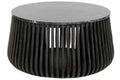 MESITA AUXILIAR MANGO MARMOL 90X90X45 NEGRO