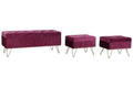 DESCALZADORA SET 3 POLIESTER METAL 110X42X44
