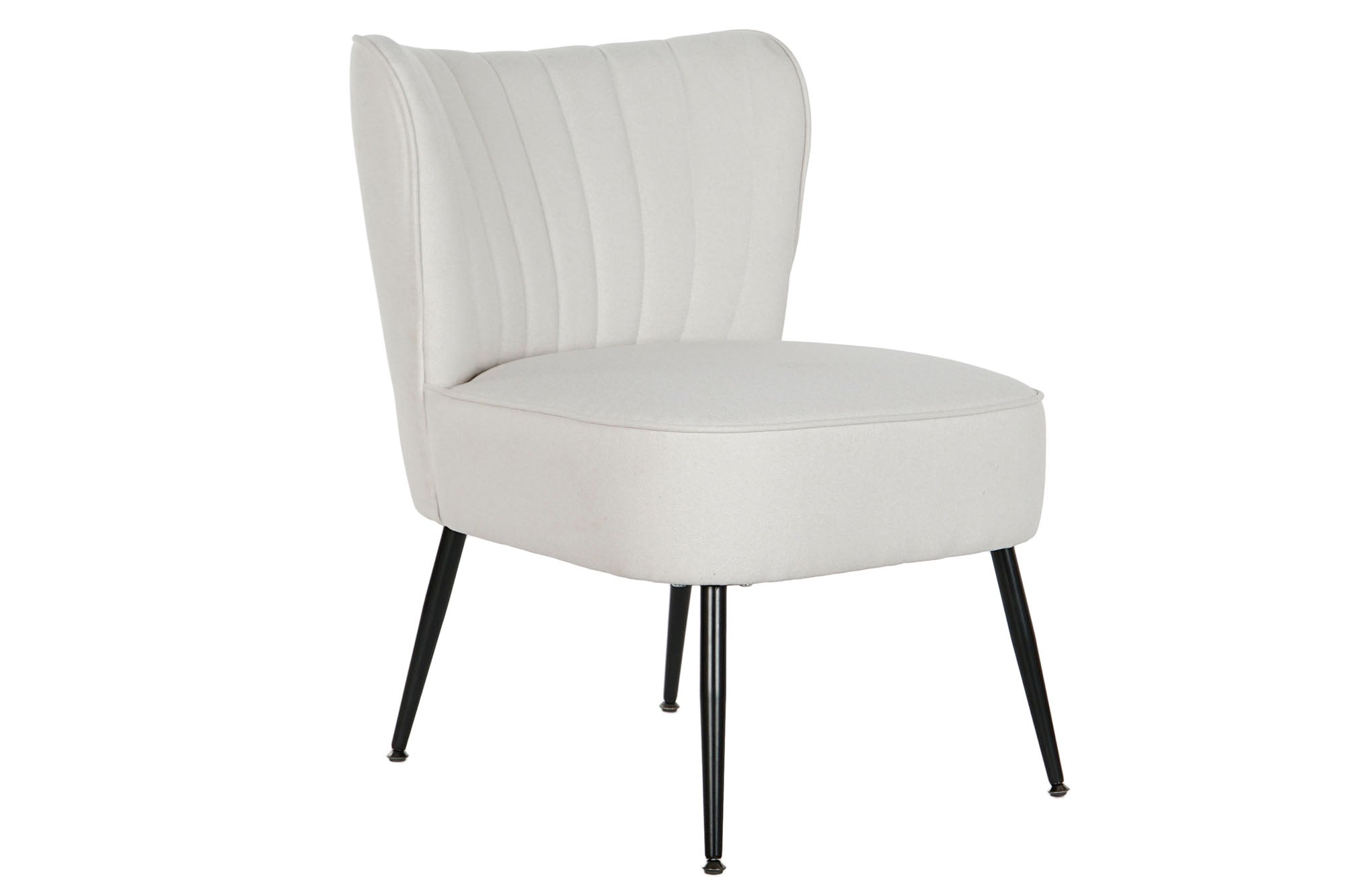 SILLON POLIESTER METAL 55X64X72,5 BEIGE