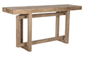 CONSOLA ABETO 180X40X81 NATURAL