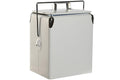 NEVERA METAL PVC 32X24X43 17 LITROS BLANCO