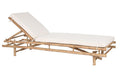 TUMBONA BAMBU 211X75X36 CON COJIN DESENFUNDABLE