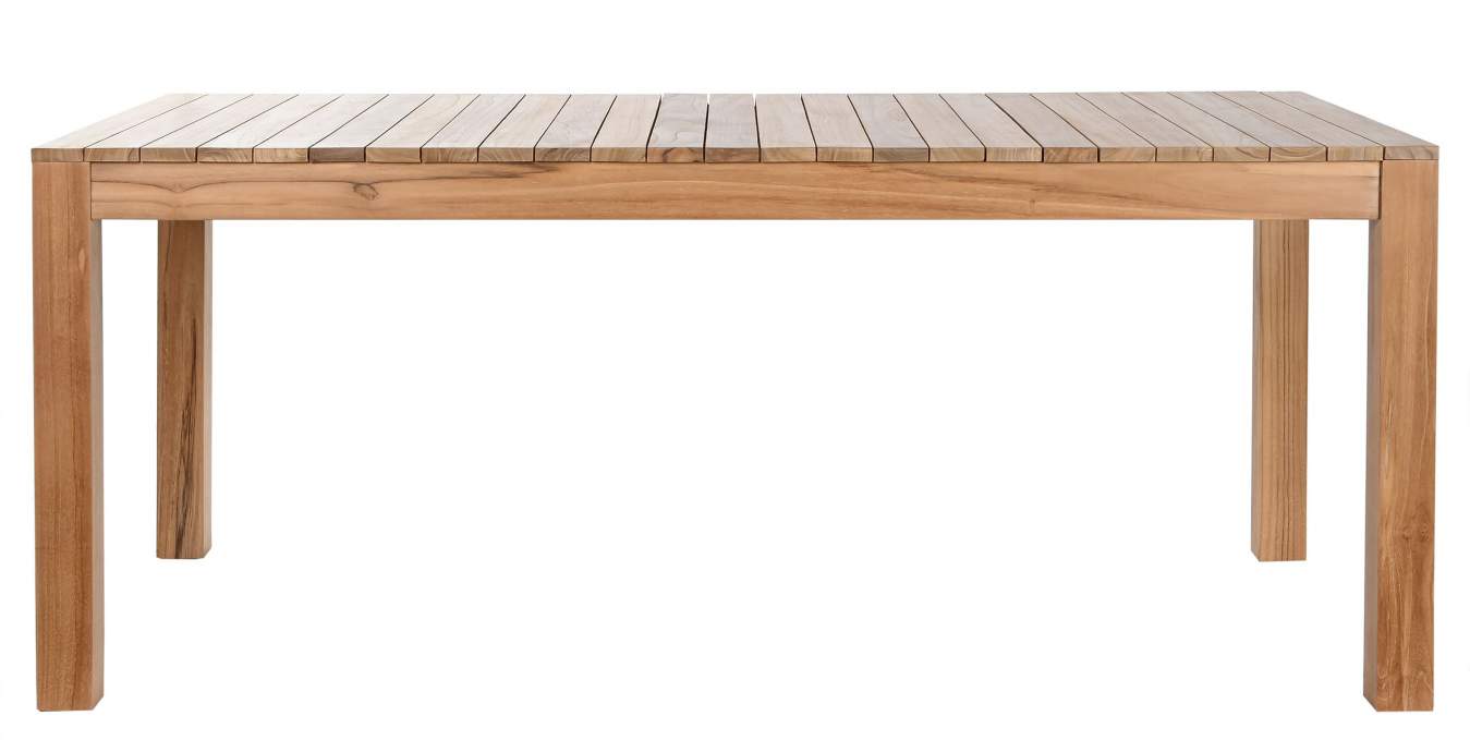 MESA COMEDOR TECA 180X90X75 PARA 6-8 PERSONAS