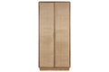 ARMARIO ROBLE RATAN 91X45X203 VENEER NATURAL