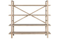 ESTANTERIA MADERA 193X43,5X178 NATURAL