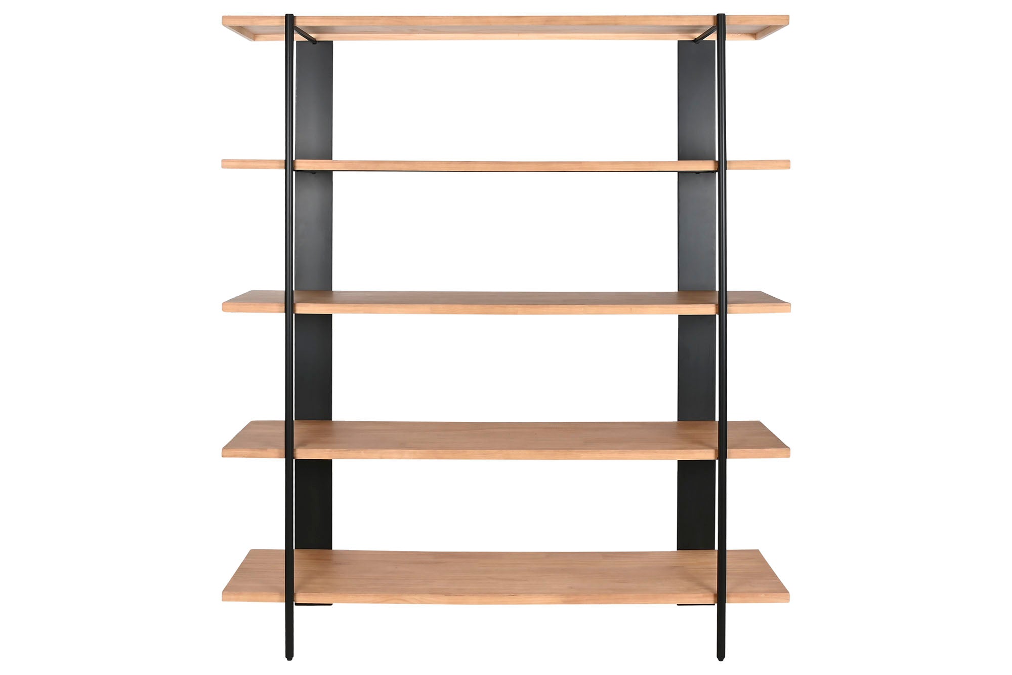 ESTANTERIA METAL ABETO 160X42,5X190 NEGRO