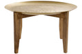 MESA CENTRO MANGO 75X75X44 MESA CAFE MANGO LATON
