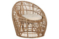 SILLA RATAN BAMBU 70X70X74 NATURAL