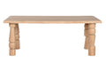 MESA COMEDOR MANGO 200X90X76 NATURAL