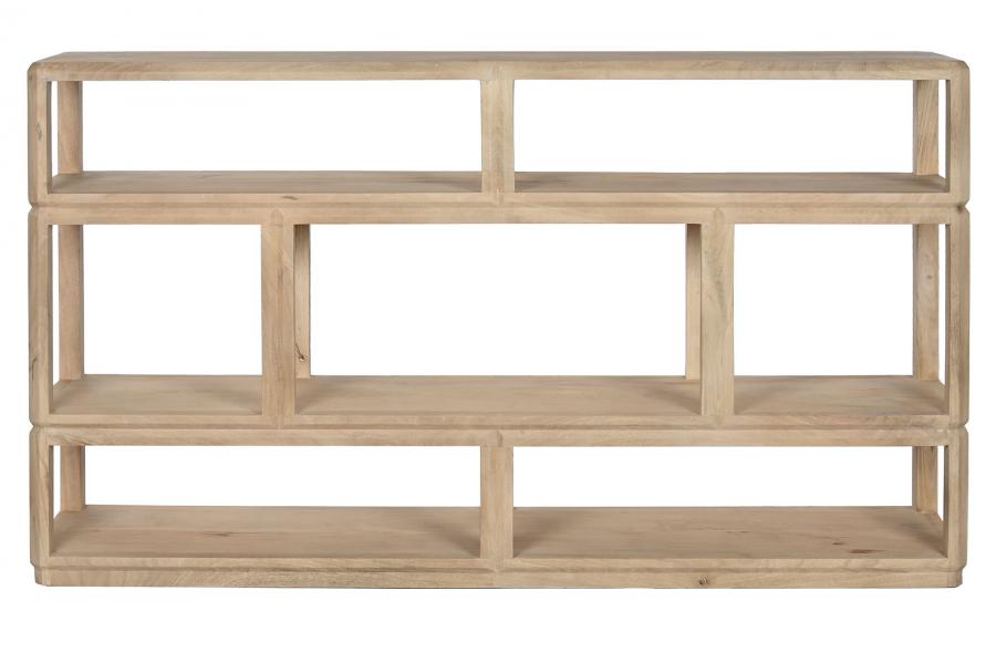 ESTANTERIA MANGO 160X30X93 NATURAL