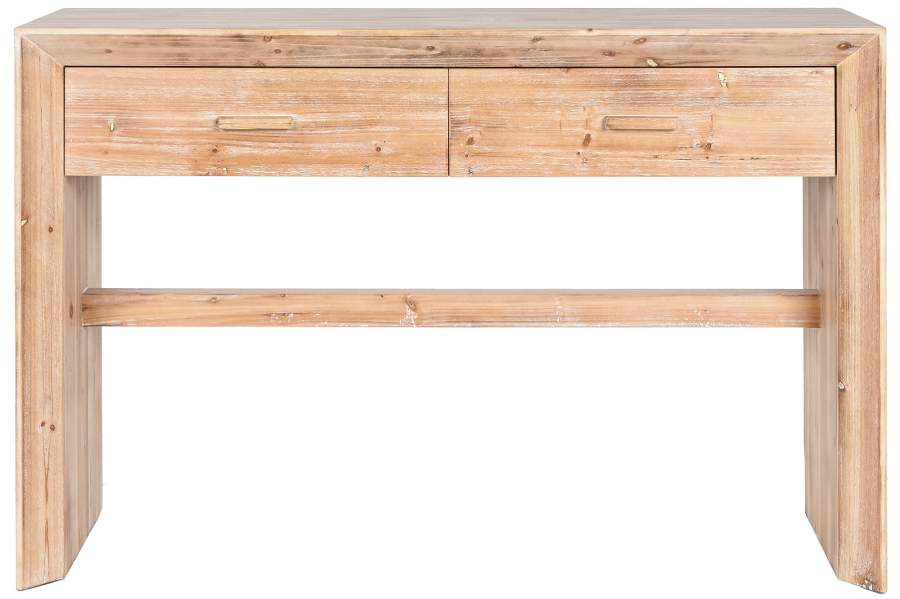 CONSOLA ABETO MDF 120X40X80 NATURAL