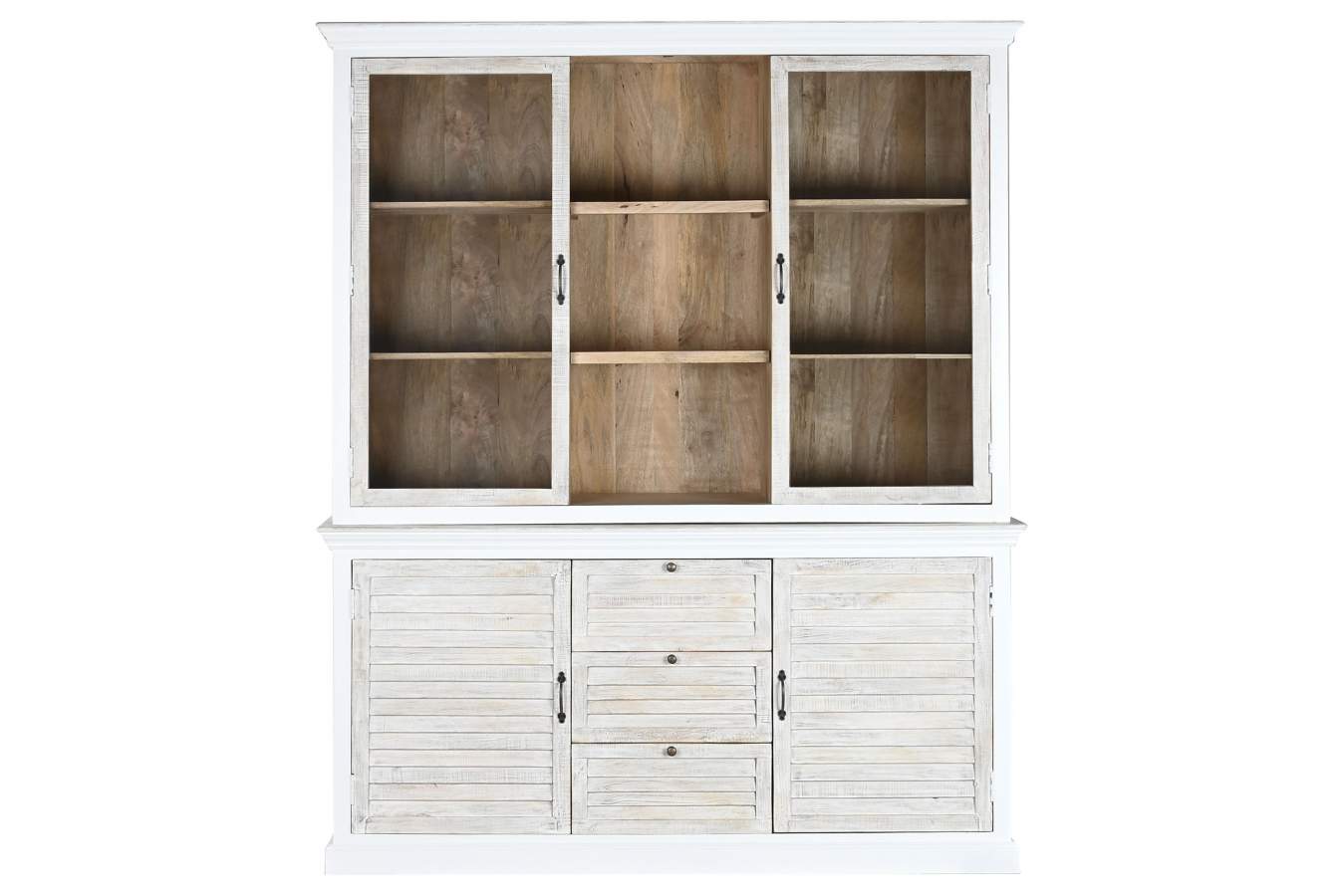 VITRINA MANGO CRISTAL 180X45X220 168,50 BLANCO