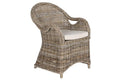 SILLON RATAN 62X70X88 CON COJIN GRIS CLARO