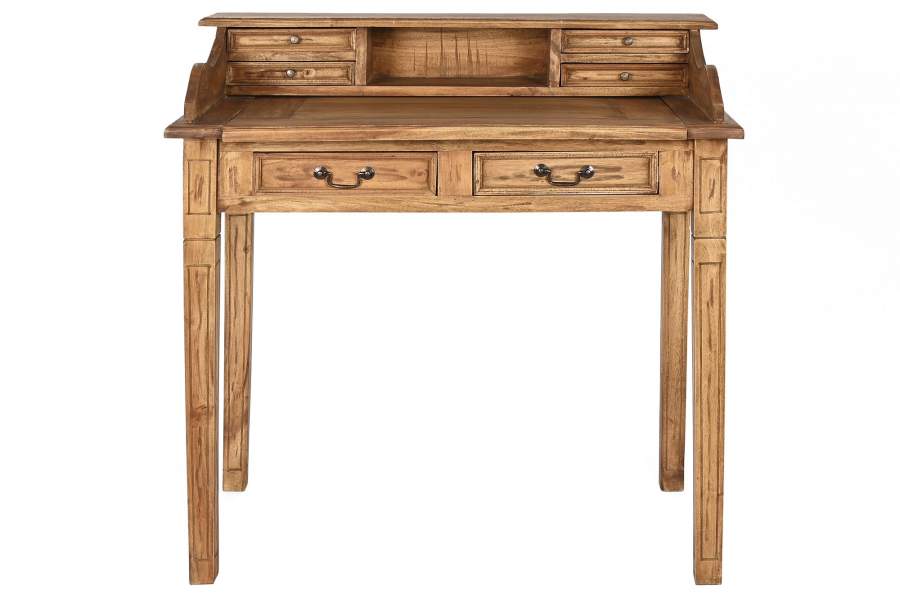 ESCRITORIO CAOBILLA 100X57X101 SEIS CAJONES