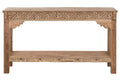 CONSOLA TECA RECICLADA 140X37X80 TALLADO SURTIDO