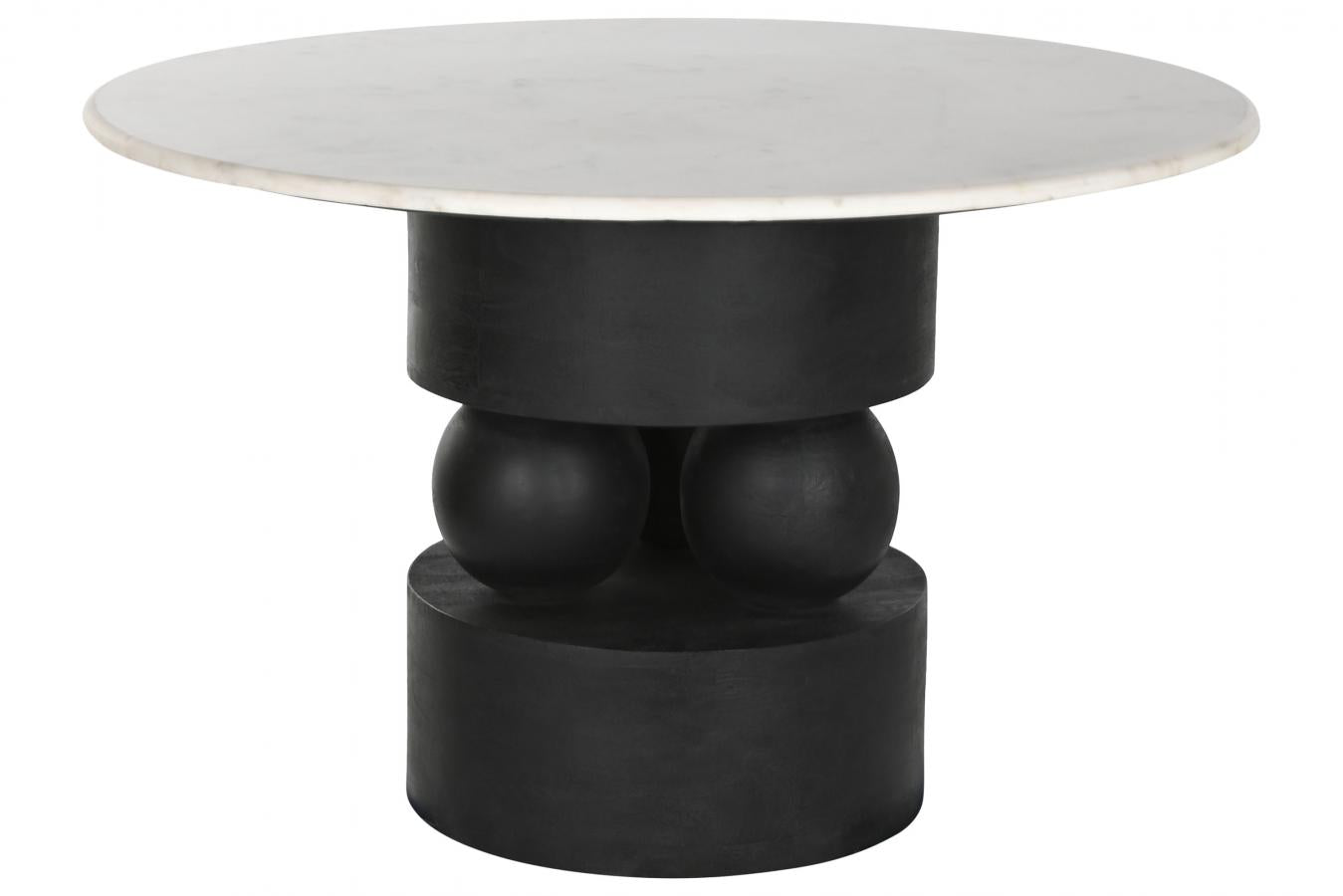 MESA REDONDA COMEDOR MANGO MARMOL 120X120X76