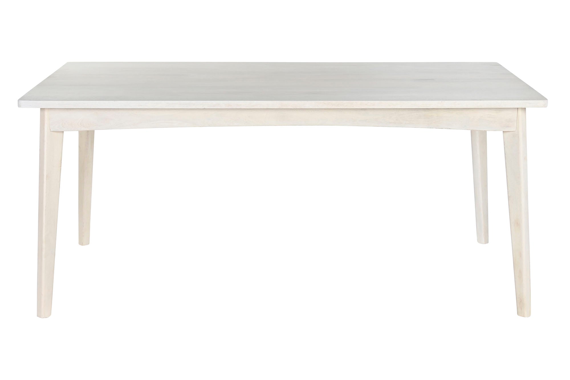 MESA COMEDOR MANGO 173X90X75 BLANCO ROTO