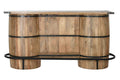 MUEBLE BAR MANGO METAL 180X60X100 BARRIL