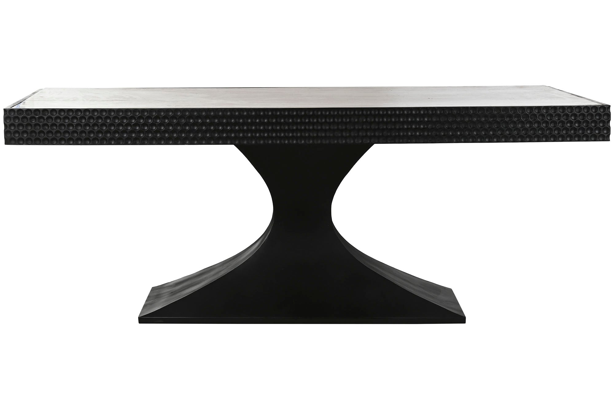 MESA COMEDOR MADERA MARMOL 200X100X76 TRAVERTINO