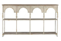 ESTANTERIA METAL 159X36,5X91 ENVEJECIDO BLANCO