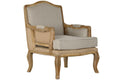 BUTACA MANGO LINO 72X80X95 TALLADA DECAPE BEIGE