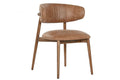 SILLA FRESNO PIEL 58X54X80 DECAPE BLANCO
