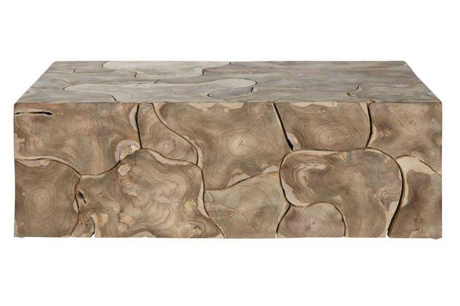 MESA CENTRO TECA 120X76,5X40 NATURAL