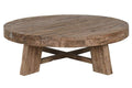 MESA CENTRO TECA RECICLADA 140X140X45 REDONDA