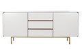 BUFFET MADERA MDF 183X41,5X80 BLANCO