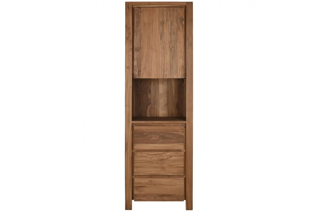 MUEBLE TECA 60X40X190 COMEDOR NATURAL