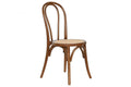 SILLA CAUCHO RATAN 42X48X91 MARRON