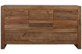 COMODA MADERA RECICLADA PINO 161X48X90 NATURAL