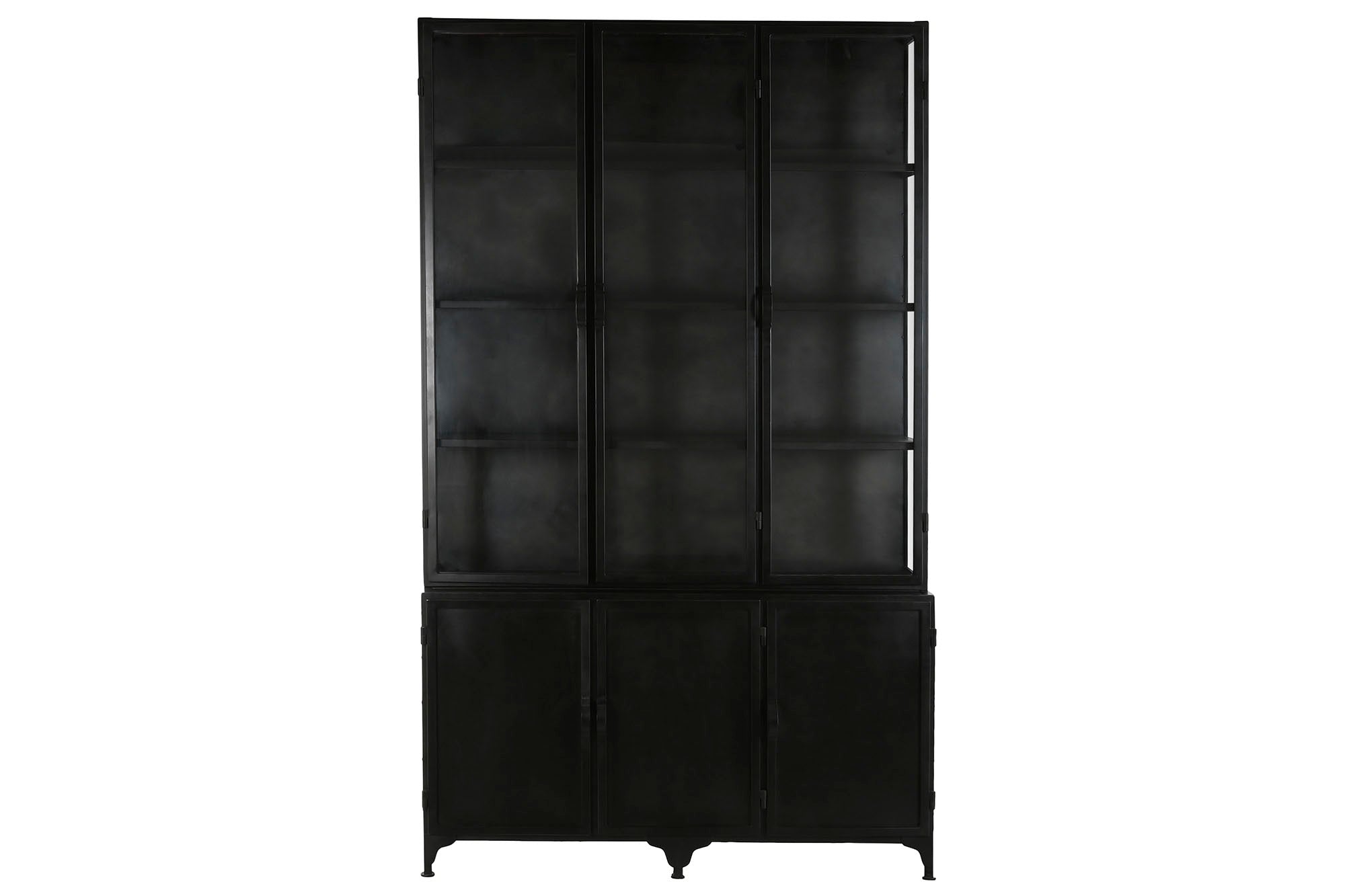 VITRINA METAL 142X47X240 161,35 XXL DOS CUERPOS