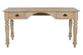 ESCRITORIO MANGO 150X76X76 2 CAJONES