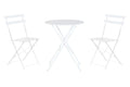 MESA SET 3 METAL 60X60X71 BLANCO