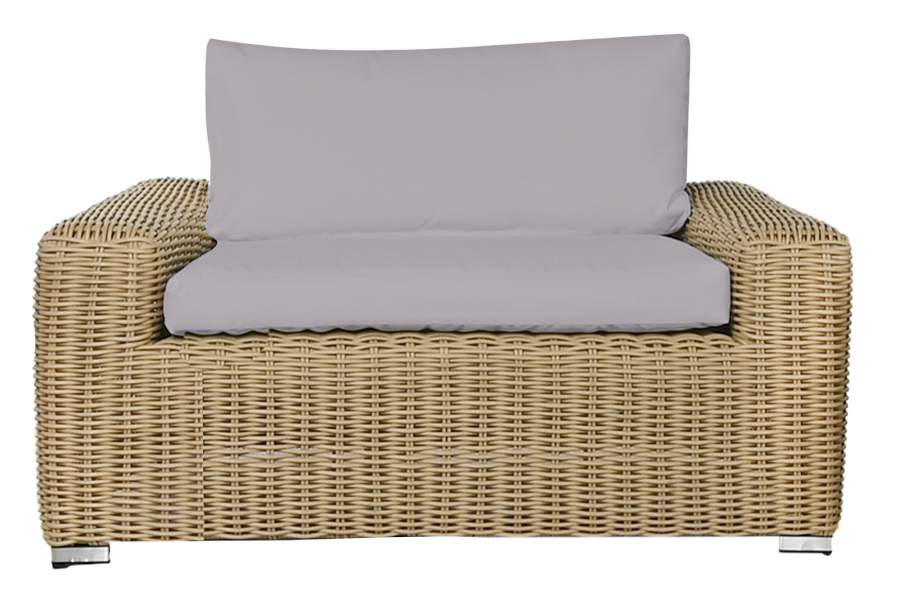 SILLON RATAN SINTETICO POLIESTER 111X87X63