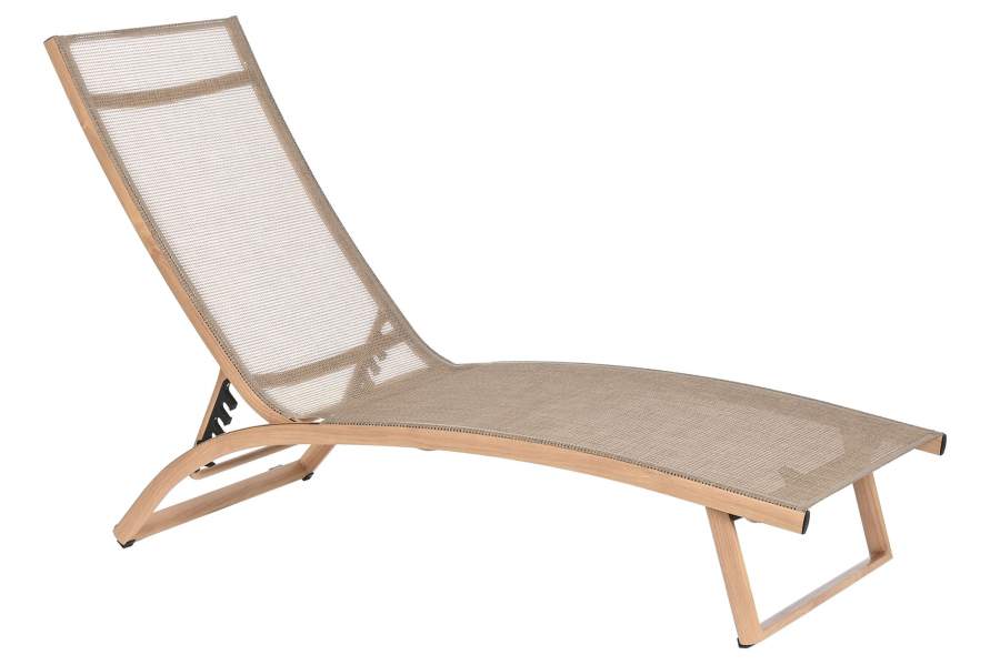 TUMBONA ALUMINIO RATAN SINTETICO 192X63X97 NATURAL