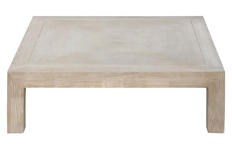 MESA CENTRO MADERA DE HEVEA 100X100X30