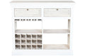 BOTELLERO MANGO 120X40X98 DESGASTADO BLANCO