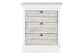 MESITA DE NOCHE MANGO 55X35X65 BLANCO