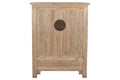 ARMARIO OLMO MACIZO 102X40X132 ENVEJECIDO NATURAL