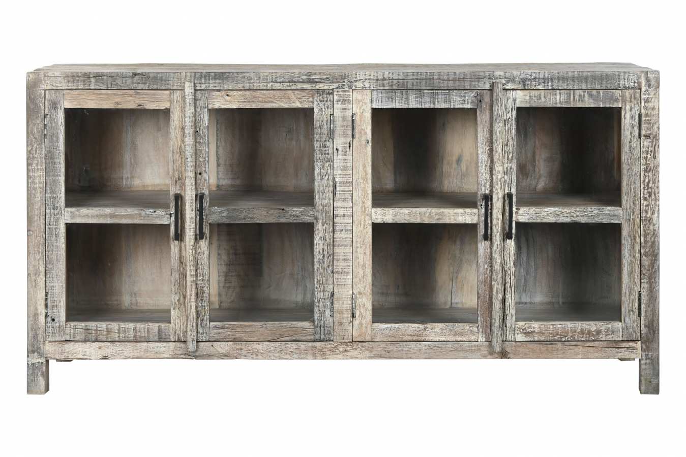 APARADOR MADERA RECICLADA 170X40X90 DECAPE BLANCO