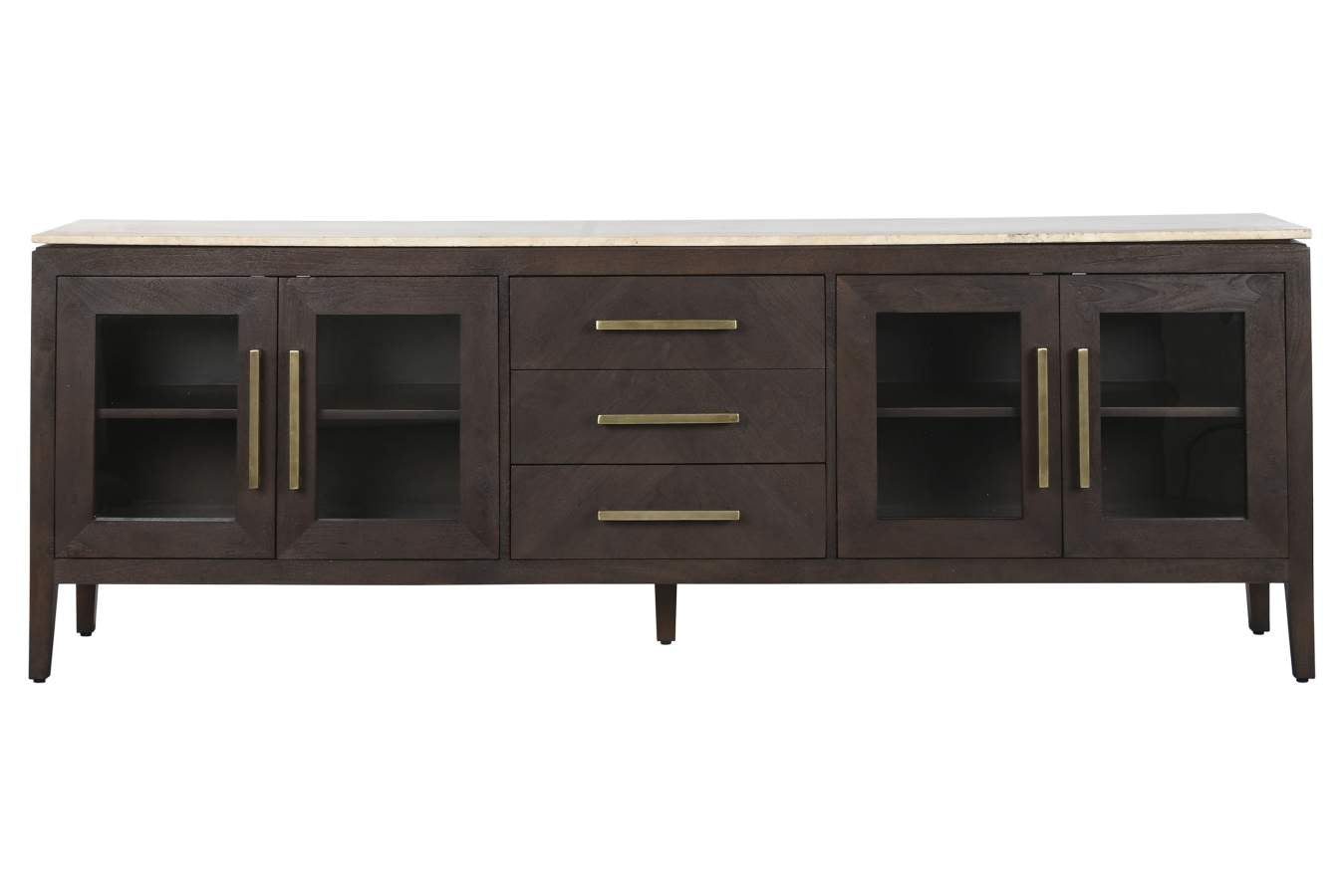 BUFFET MANGO MARMOL 200X40X70 TRAVERTINO