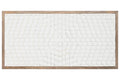 CABECERO CAMA MANGO 180X5X90 MODERNO 3D BLANCO