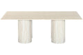 MESA CENTRO GRANITO MDF 130X70X45 BEIGE