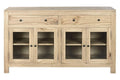 BUFFET MINDI CRISTAL 140X40X82 NATURAL