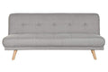 SOFA CAMA POLIESTER RUBBERWOOD 172X80X76 3 PLAZAS