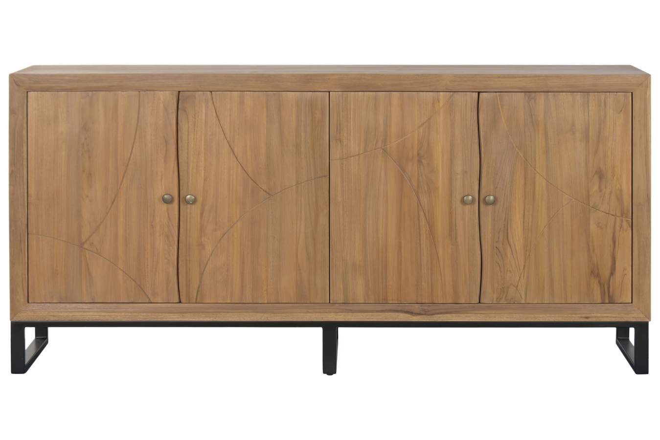 BUFFET TECA MDF 180X40X85 MARRON