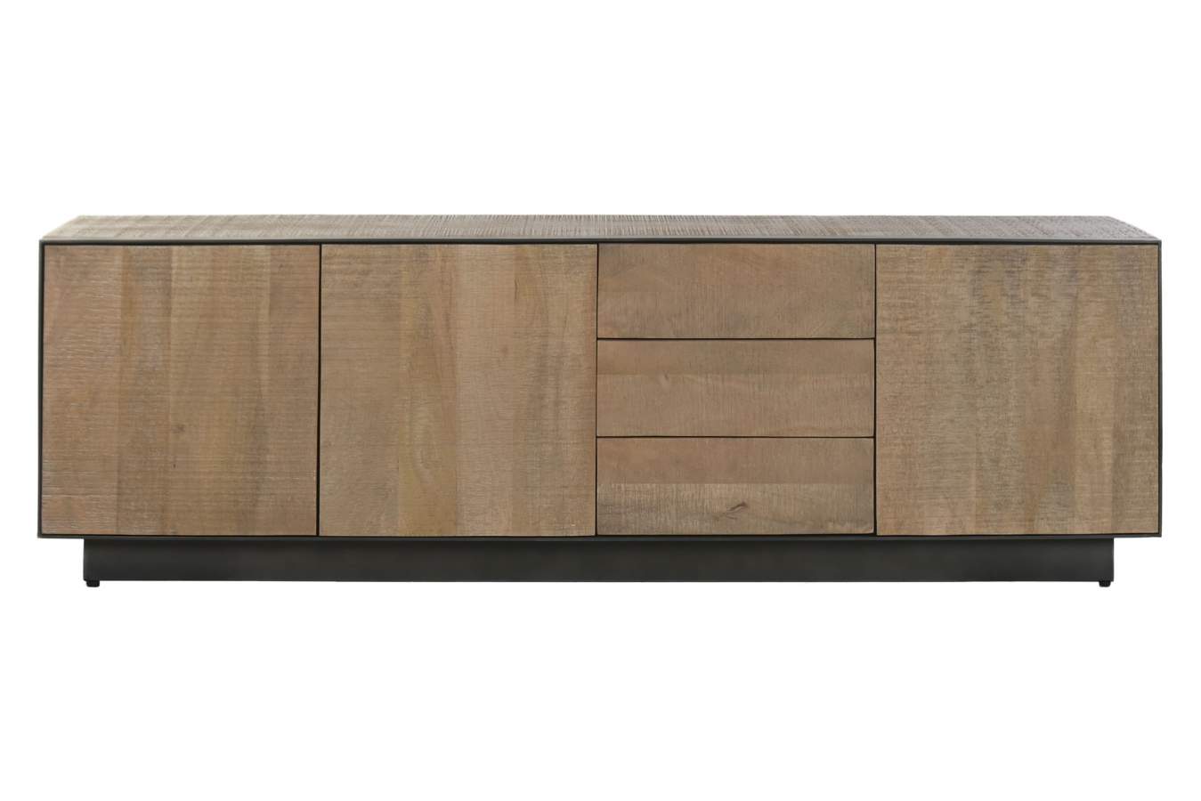 MUEBLE TV MANGO METAL 180X44X55 CHORRO DE ARENA