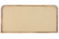 CABECERO CAMA MANGO YUTE 160X3X80 NATURAL MARRON